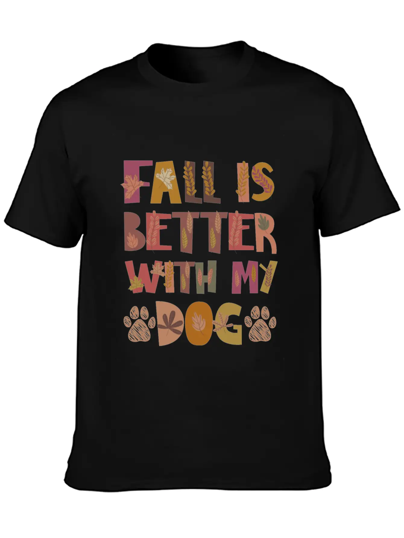Thankful For My Dog Dogs Fall Gratitude Basic Graphic T-Shirt – Daily Comfort In Soft Cotton