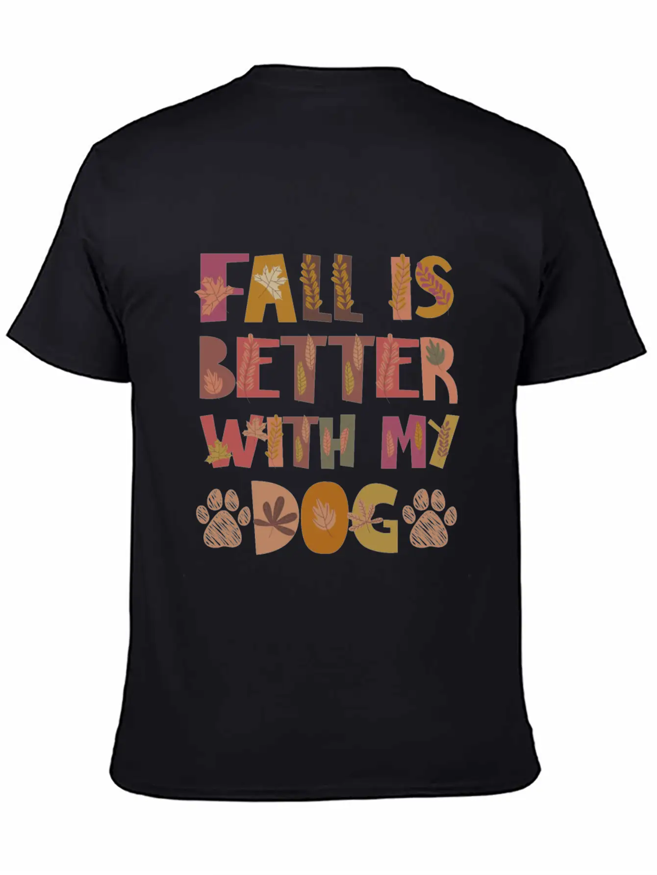 Thankful For My Dog Dogs Fall Gratitude Basic Graphic T-Shirt – Daily Comfort In Soft Cotton