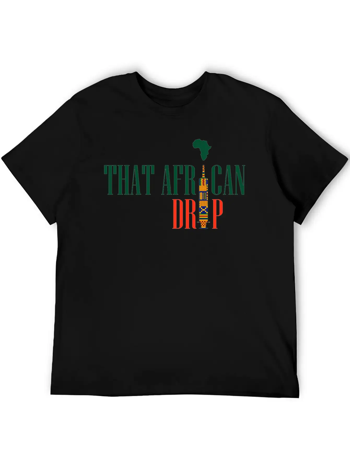 THAT AFRICAN DRIP Stylish Everyday T-Shirt – Unisex Basic Cotton Tee