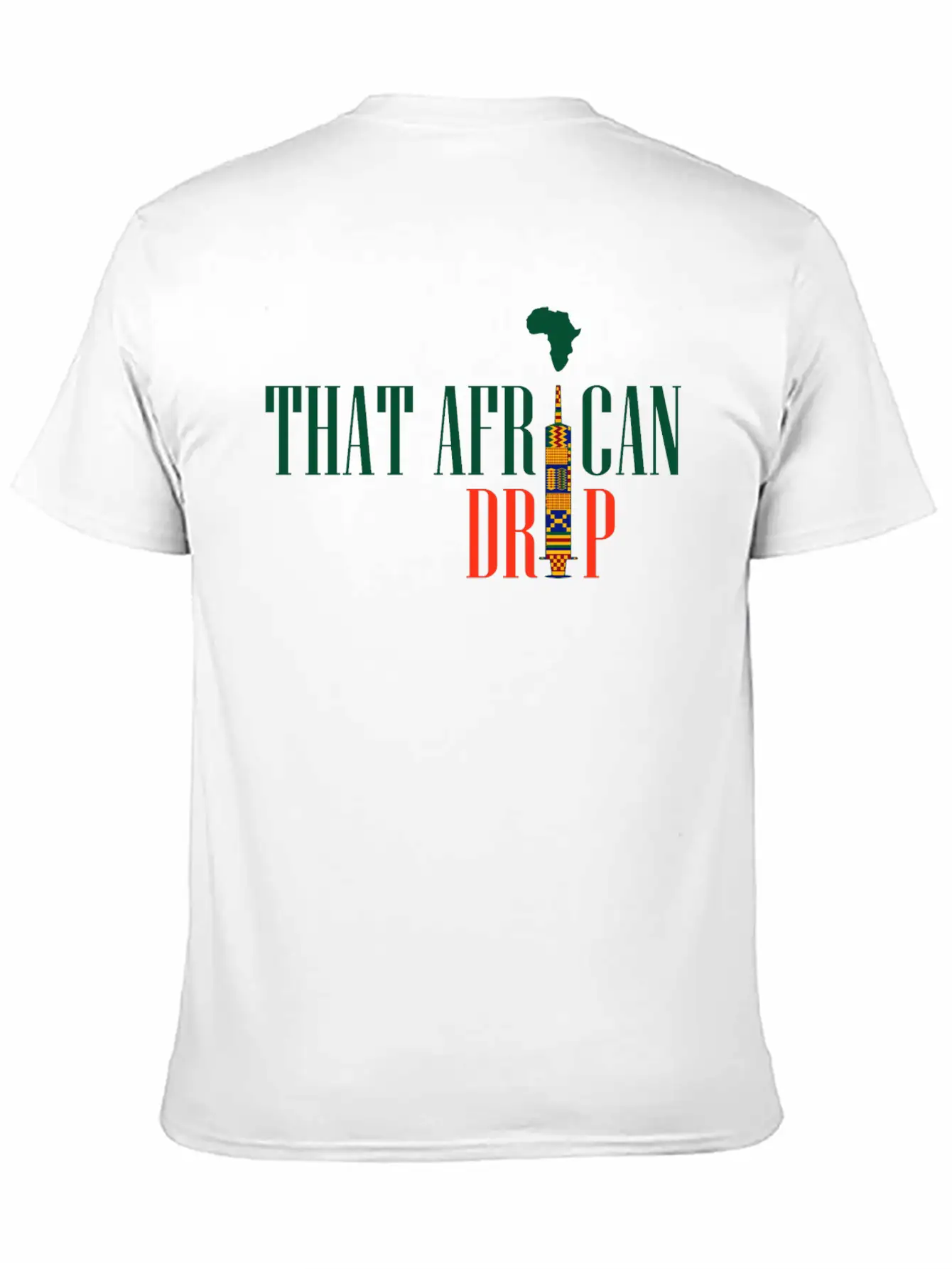THAT AFRICAN DRIP Stylish Everyday T-Shirt – Unisex Basic Cotton Tee