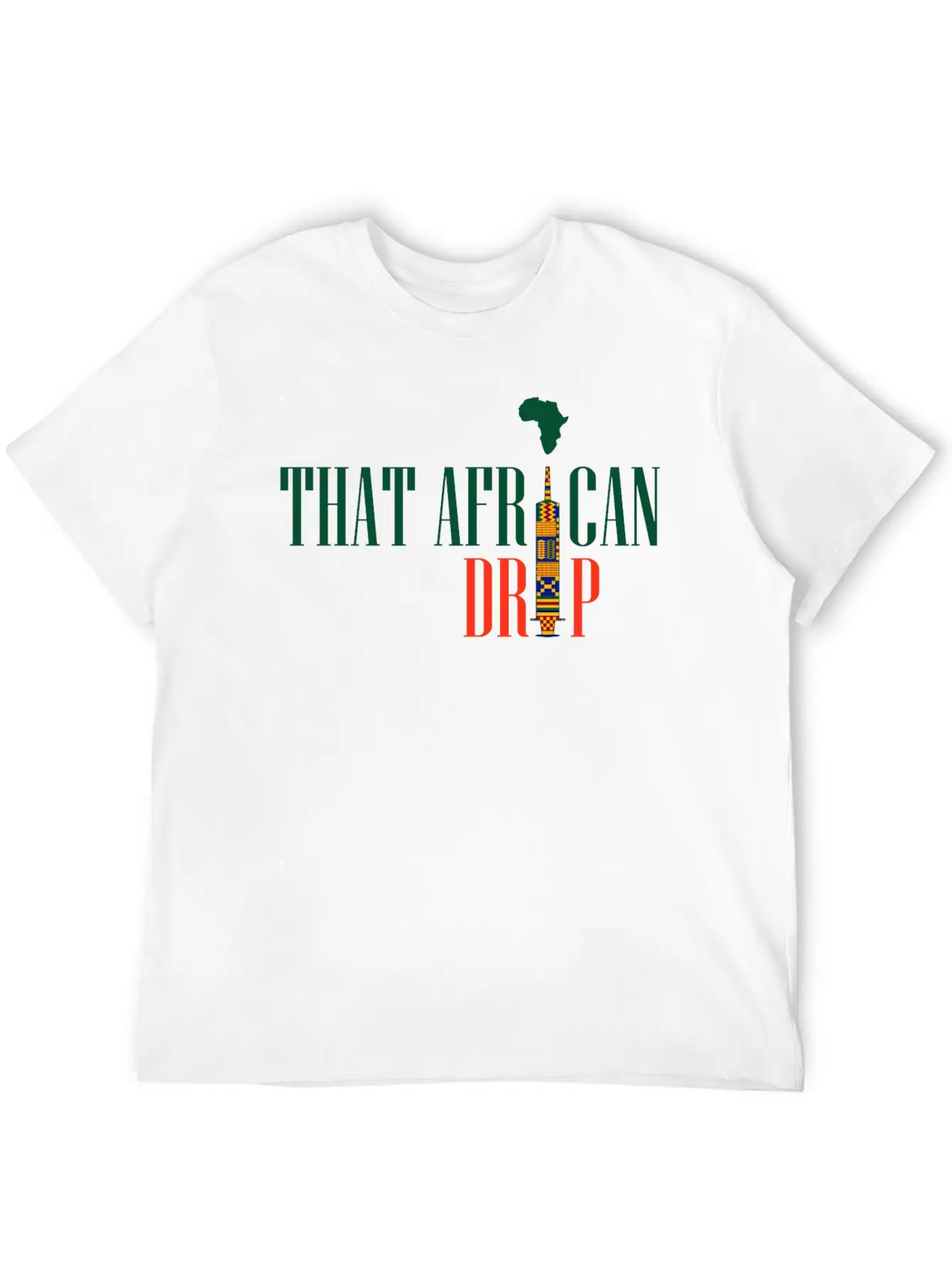 THAT AFRICAN DRIP Stylish Everyday T-Shirt – Unisex Basic Cotton Tee