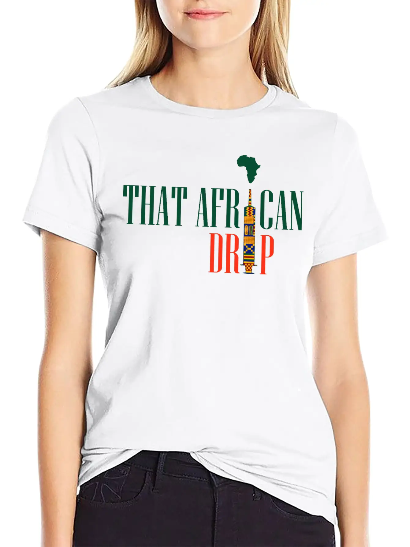 THAT AFRICAN DRIP Stylish Everyday T-Shirt – Unisex Basic Cotton Tee