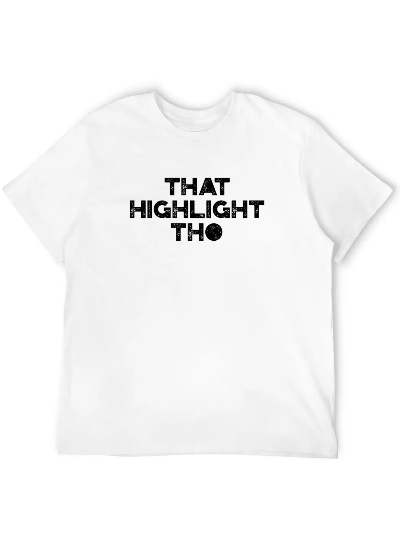 That Highlight Tho - Makeup Artist Comfortable Minimalist Graphic Tee – Summer Style Essential