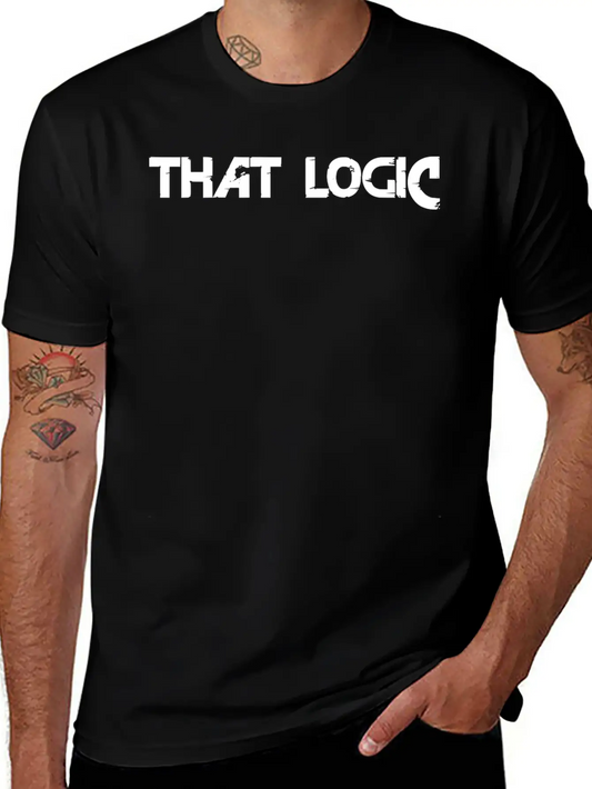 That Logic Weiss Essential Unisex Summer Tee – Soft Cotton Casual Fit
