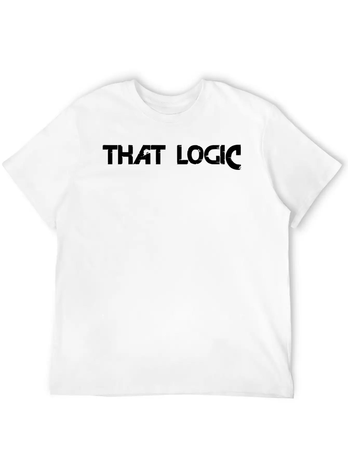 That Logic Weiss Essential Unisex Summer Tee – Soft Cotton Casual Fit