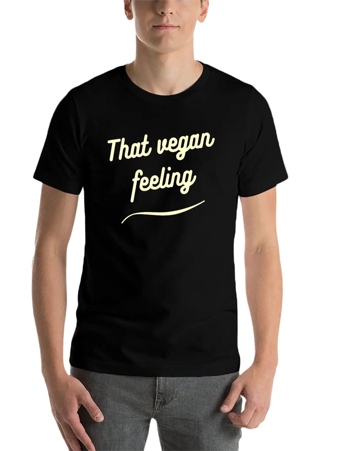 That Vegan Feeling Stylish Everyday T-Shirt – Unisex Basic Cotton Tee