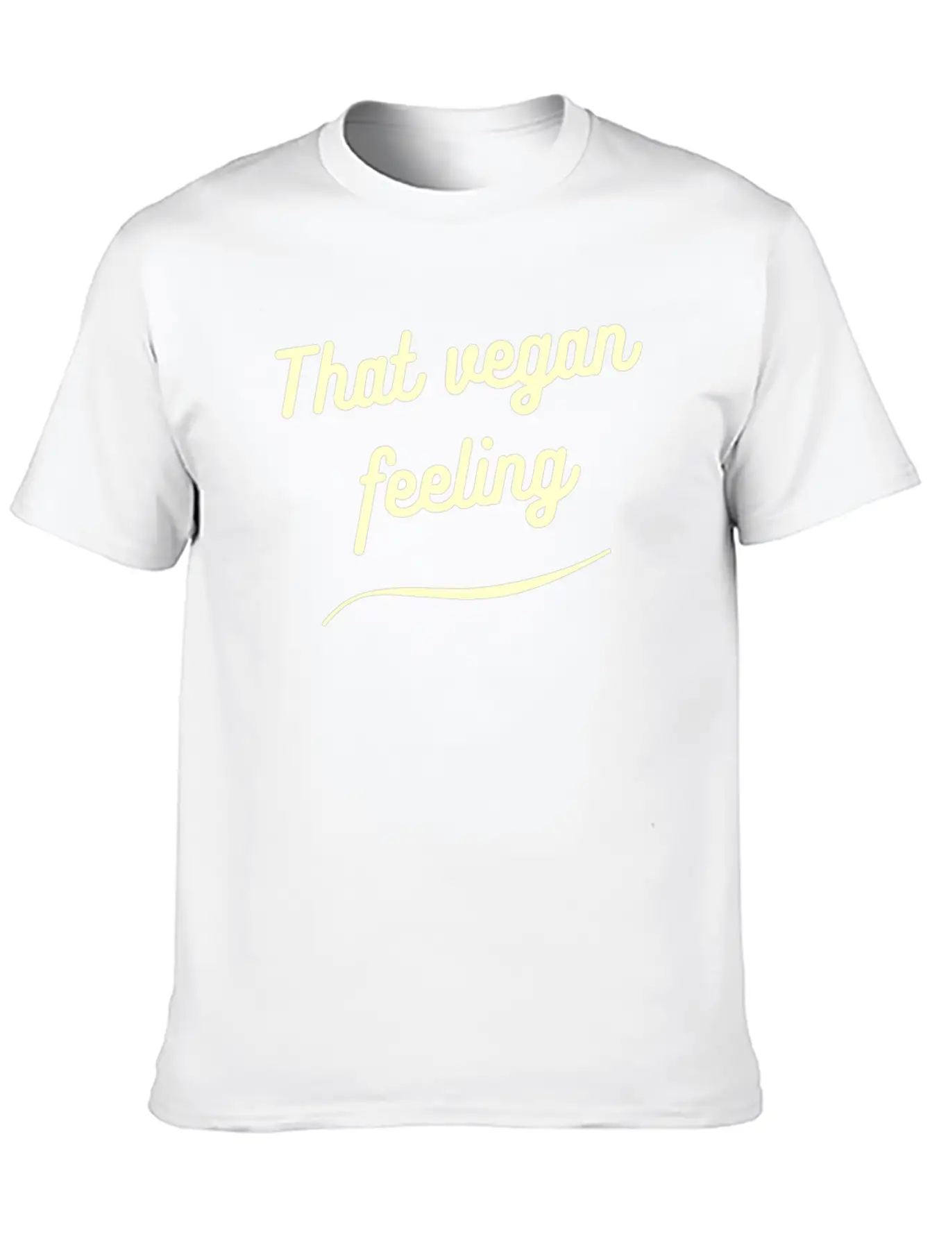 That Vegan Feeling Stylish Everyday T-Shirt – Unisex Basic Cotton Tee