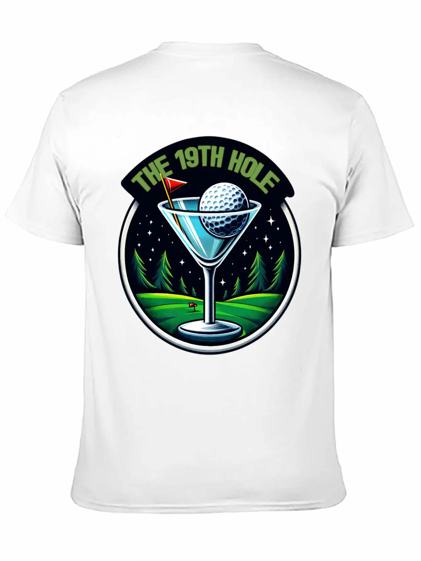 The 19th Hole Golfer Golfing Golf Course Essential Unisex Summer Tee – Soft Cotton Casual Fit