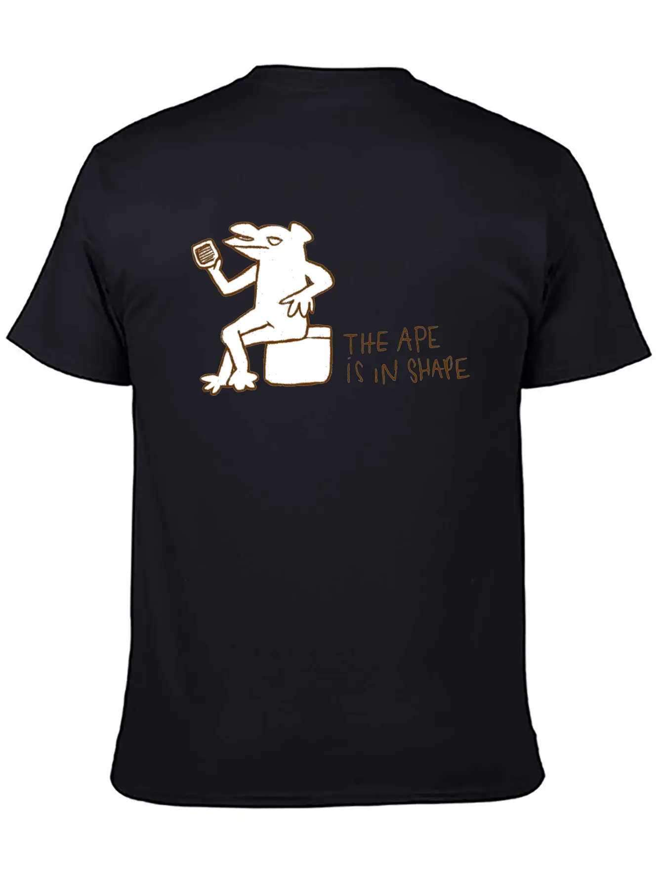The Ape Is In Shape Basic Graphic T-Shirt – Daily Comfort In Soft Cotton