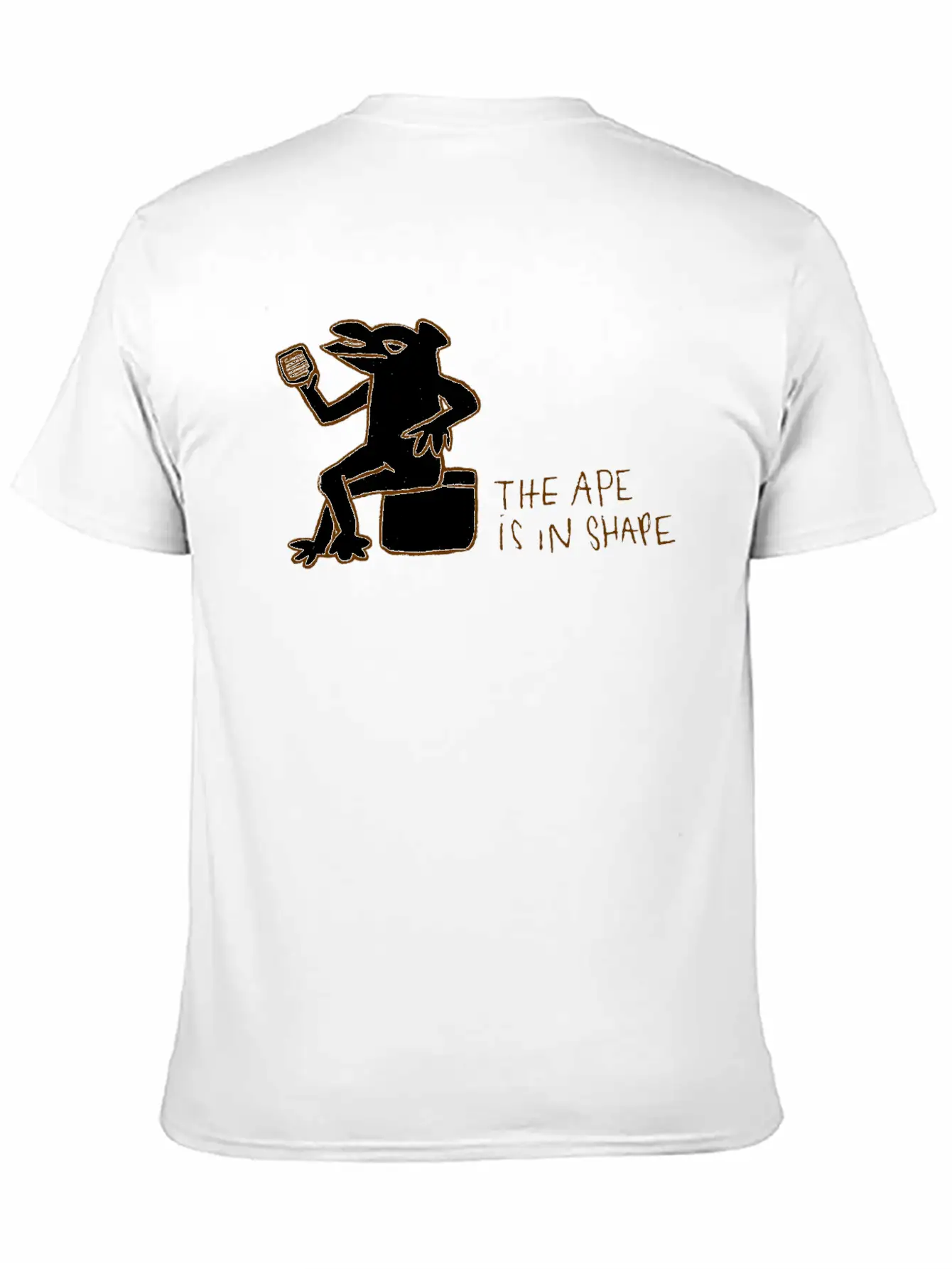 The Ape Is In Shape Basic Graphic T-Shirt – Daily Comfort In Soft Cotton