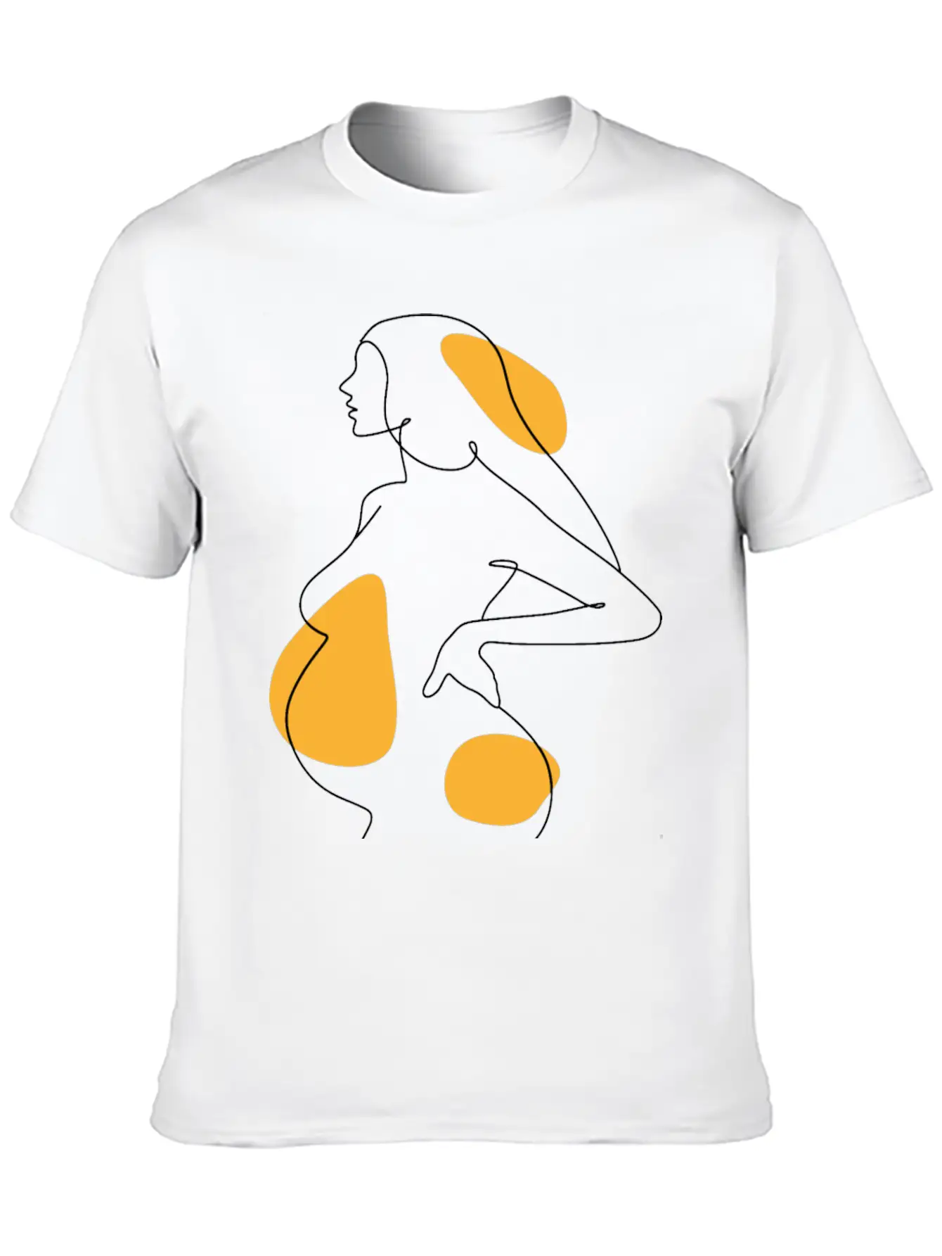 The Beauty Of Expectancy: A Journey Through Mother Unisex Short Sleeve Soft Cotton T-Shirt – Casual Everyday Wear