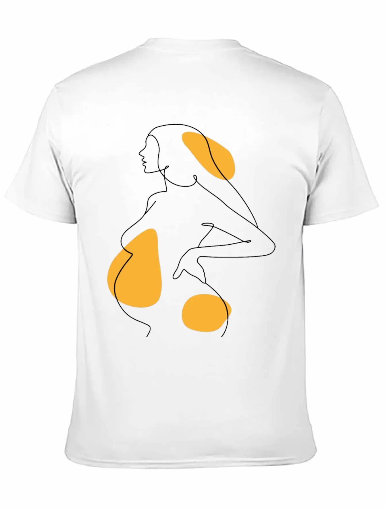 The Beauty Of Expectancy: A Journey Through Mother Unisex Short Sleeve Soft Cotton T-Shirt – Casual Everyday Wear