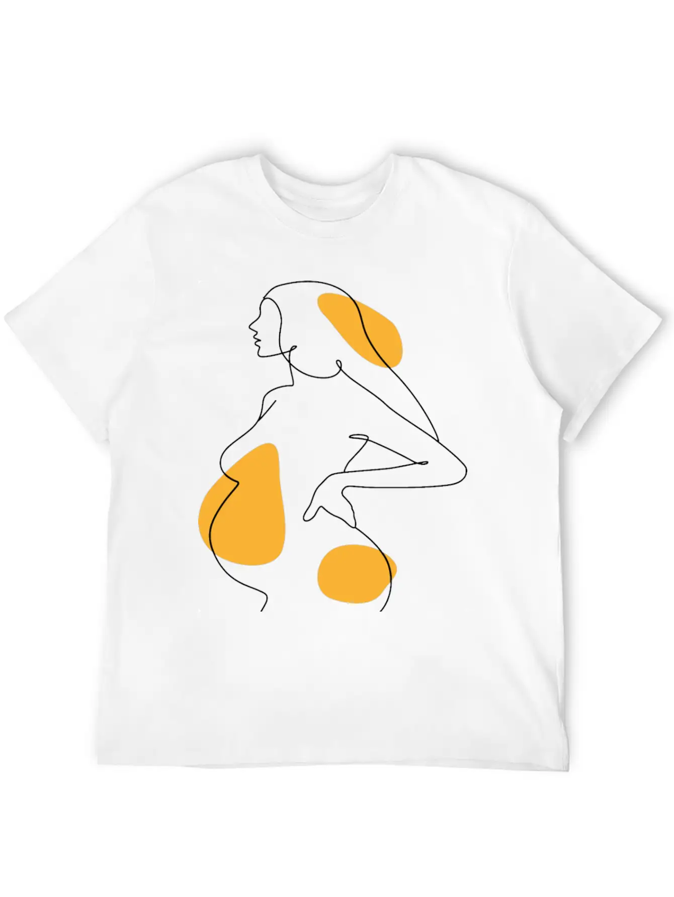 The Beauty Of Expectancy: A Journey Through Mother Unisex Short Sleeve Soft Cotton T-Shirt – Casual Everyday Wear