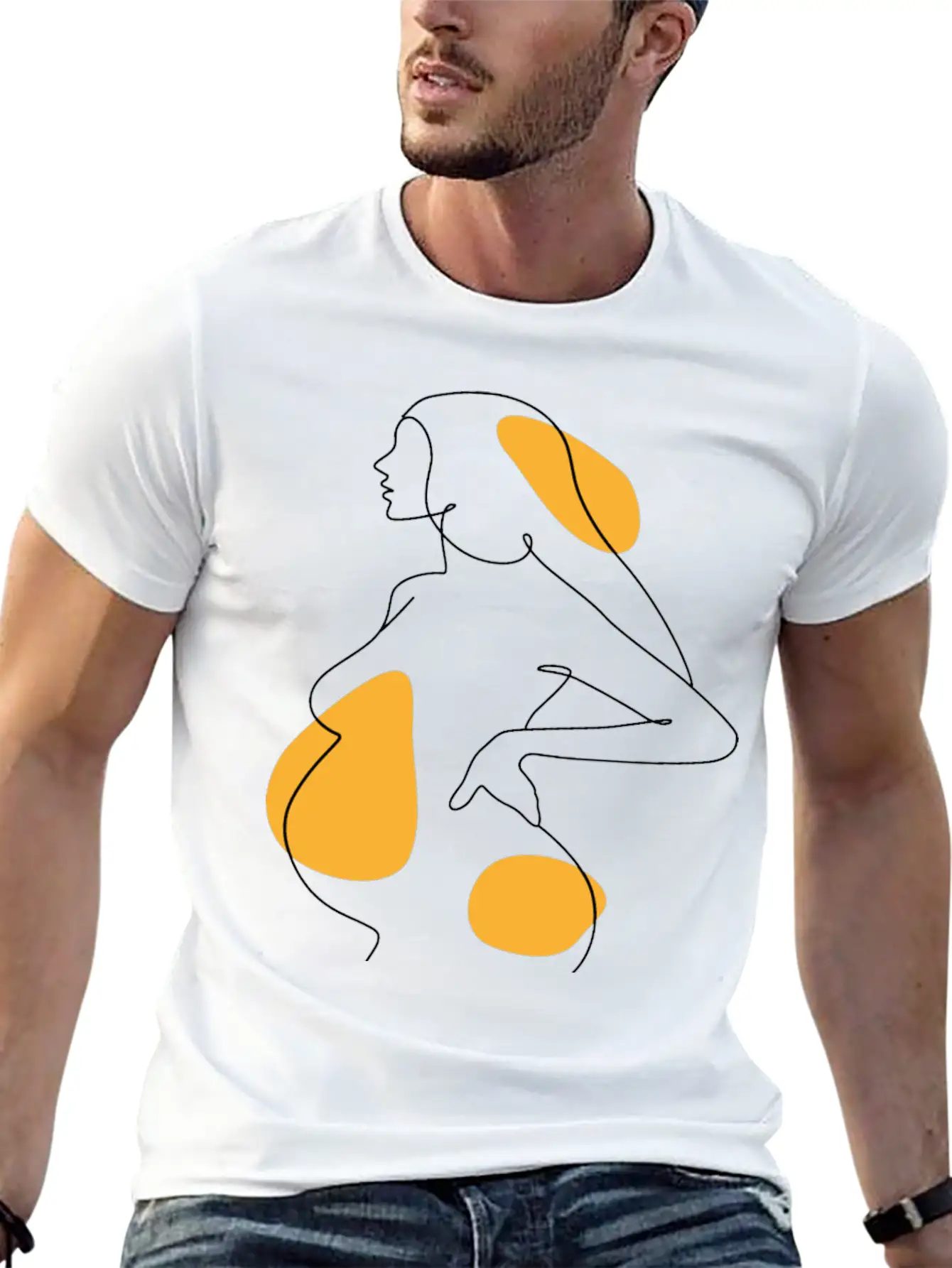 The Beauty Of Expectancy: A Journey Through Mother Unisex Short Sleeve Soft Cotton T-Shirt – Casual Everyday Wear
