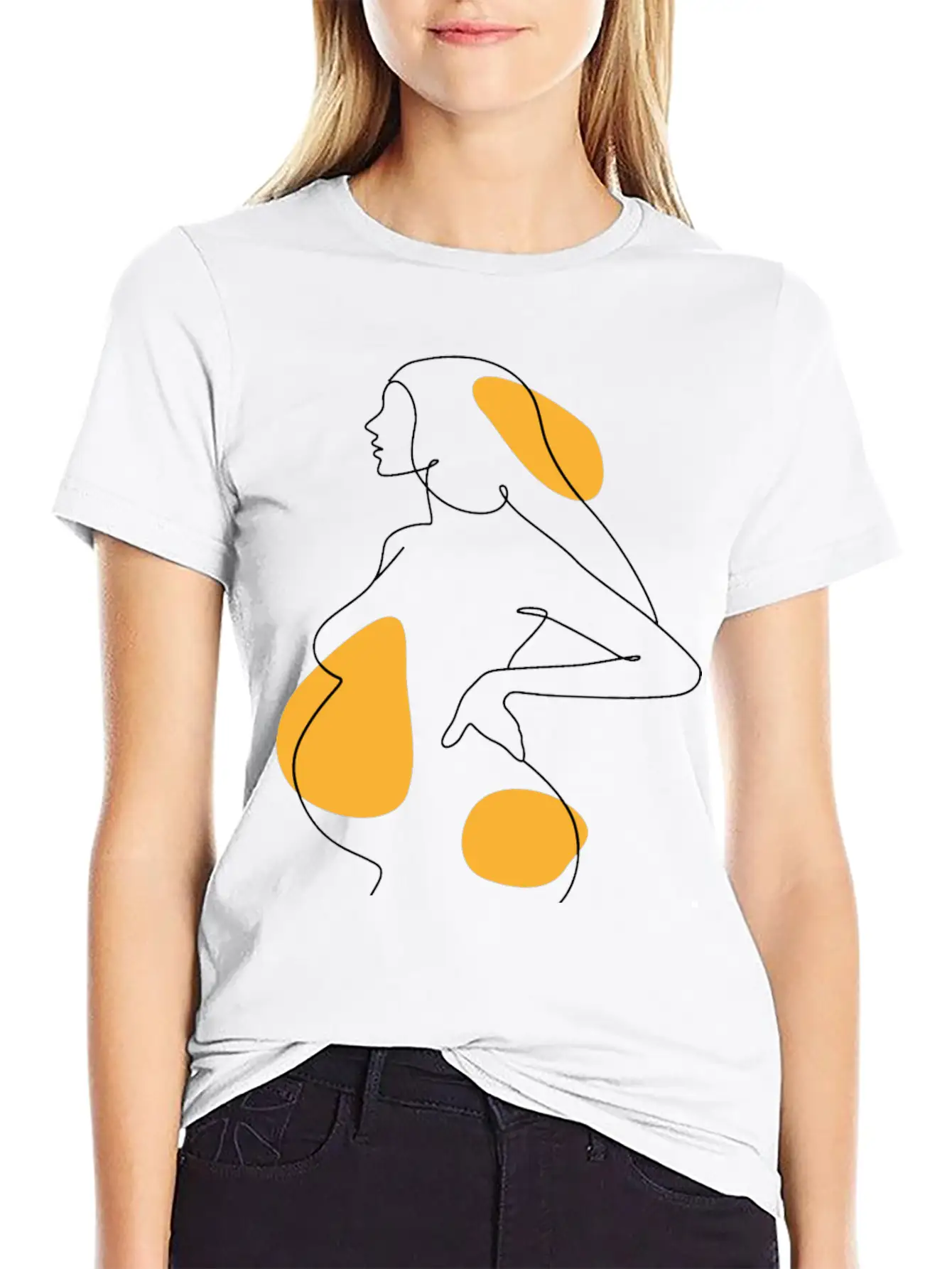 The Beauty Of Expectancy: A Journey Through Mother Unisex Short Sleeve Soft Cotton T-Shirt – Casual Everyday Wear