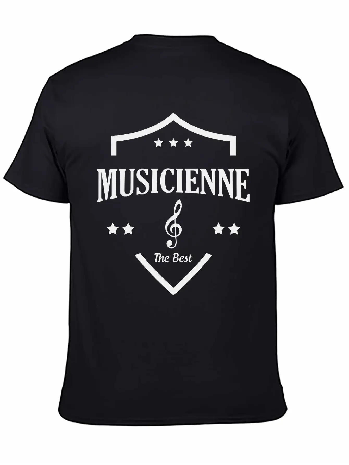 The Best Musicienne Unisex Short Sleeve Soft Cotton T-Shirt – Casual Everyday Wear