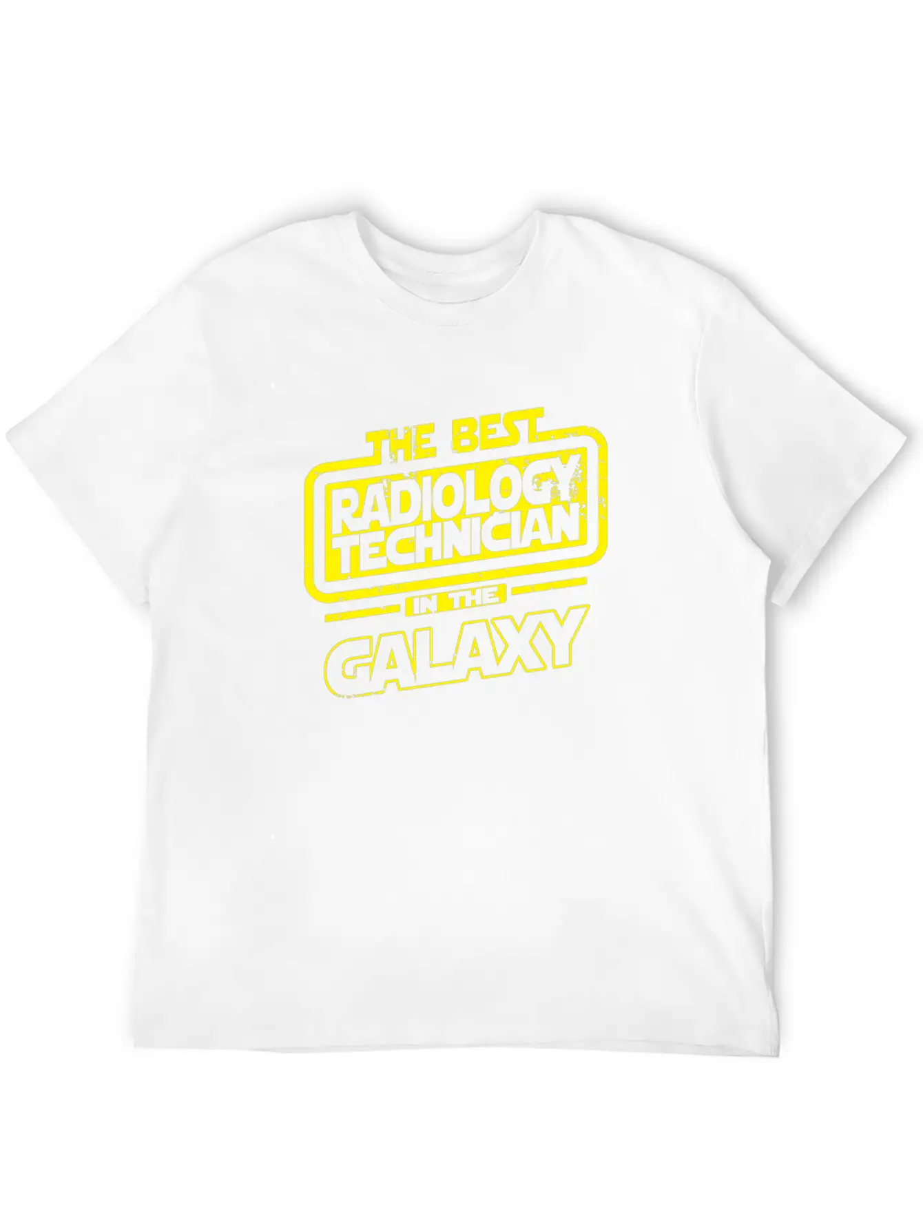 The Best Radiology Technician In The Galaxy Unisex Short Sleeve Soft Cotton T-Shirt – Casual Everyday Wear