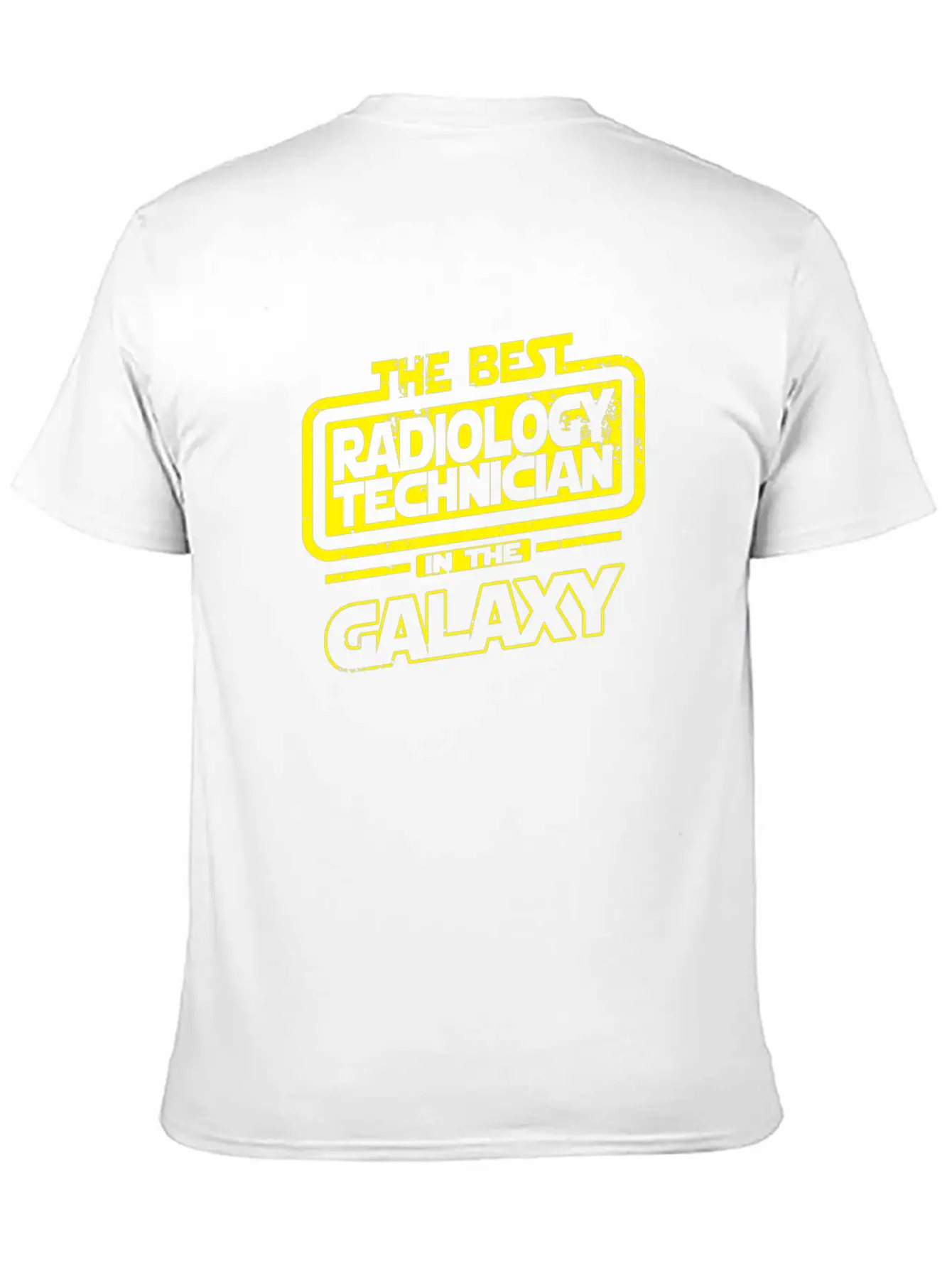 The Best Radiology Technician In The Galaxy Unisex Short Sleeve Soft Cotton T-Shirt – Casual Everyday Wear