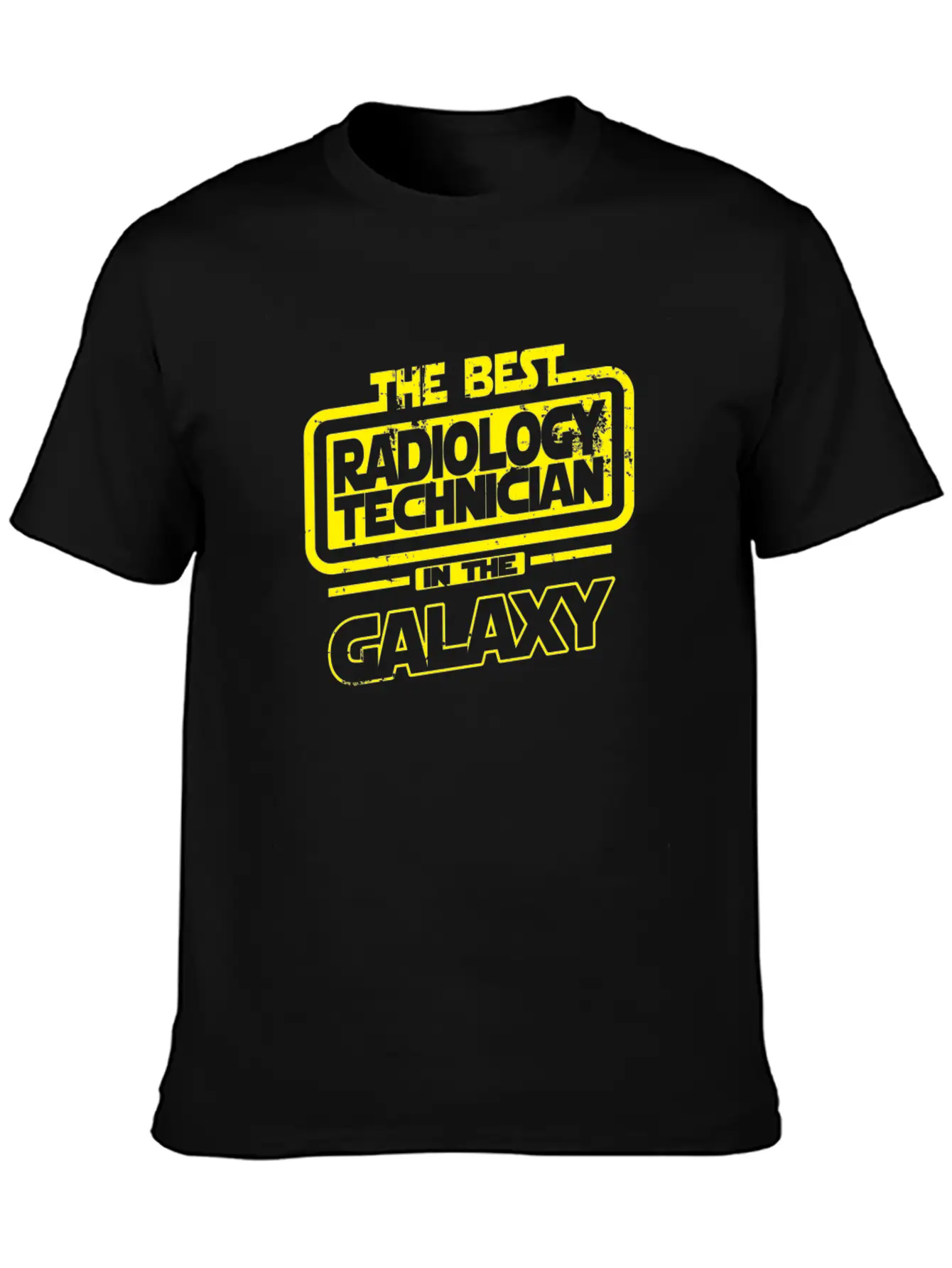 The Best Radiology Technician In The Galaxy Unisex Short Sleeve Soft Cotton T-Shirt – Casual Everyday Wear
