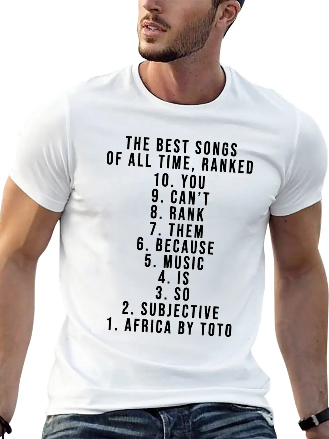 The Best Songs Of All Time Ranked Timeless Short Sleeve Tee – Comfy And Minimalist Design