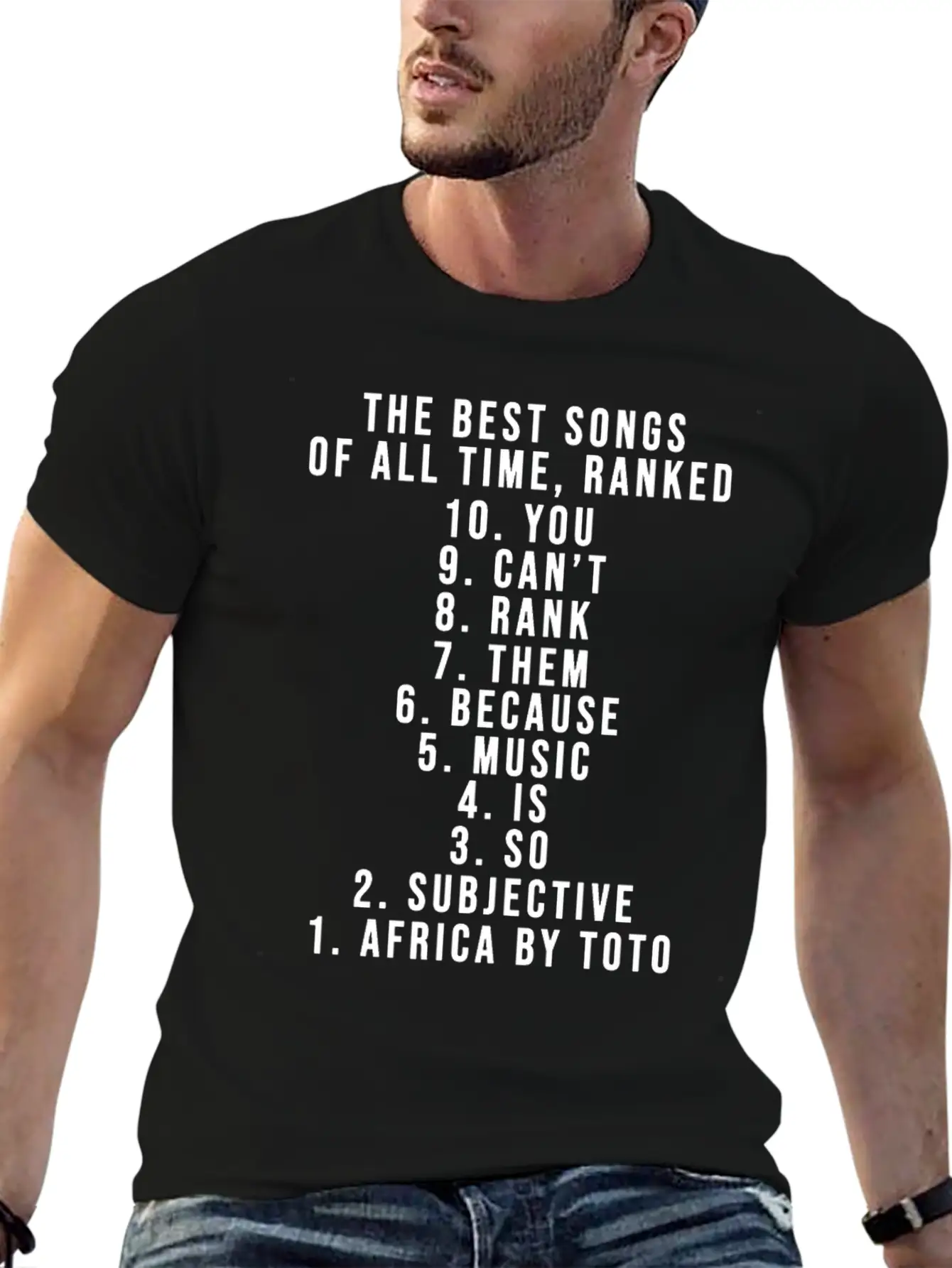The Best Songs Of All Time Ranked Timeless Short Sleeve Tee – Comfy And Minimalist Design