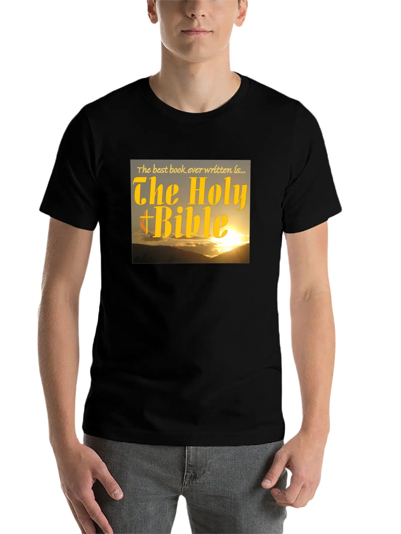 The_bible Basic Graphic T-Shirt – Daily Comfort In Soft Cotton
