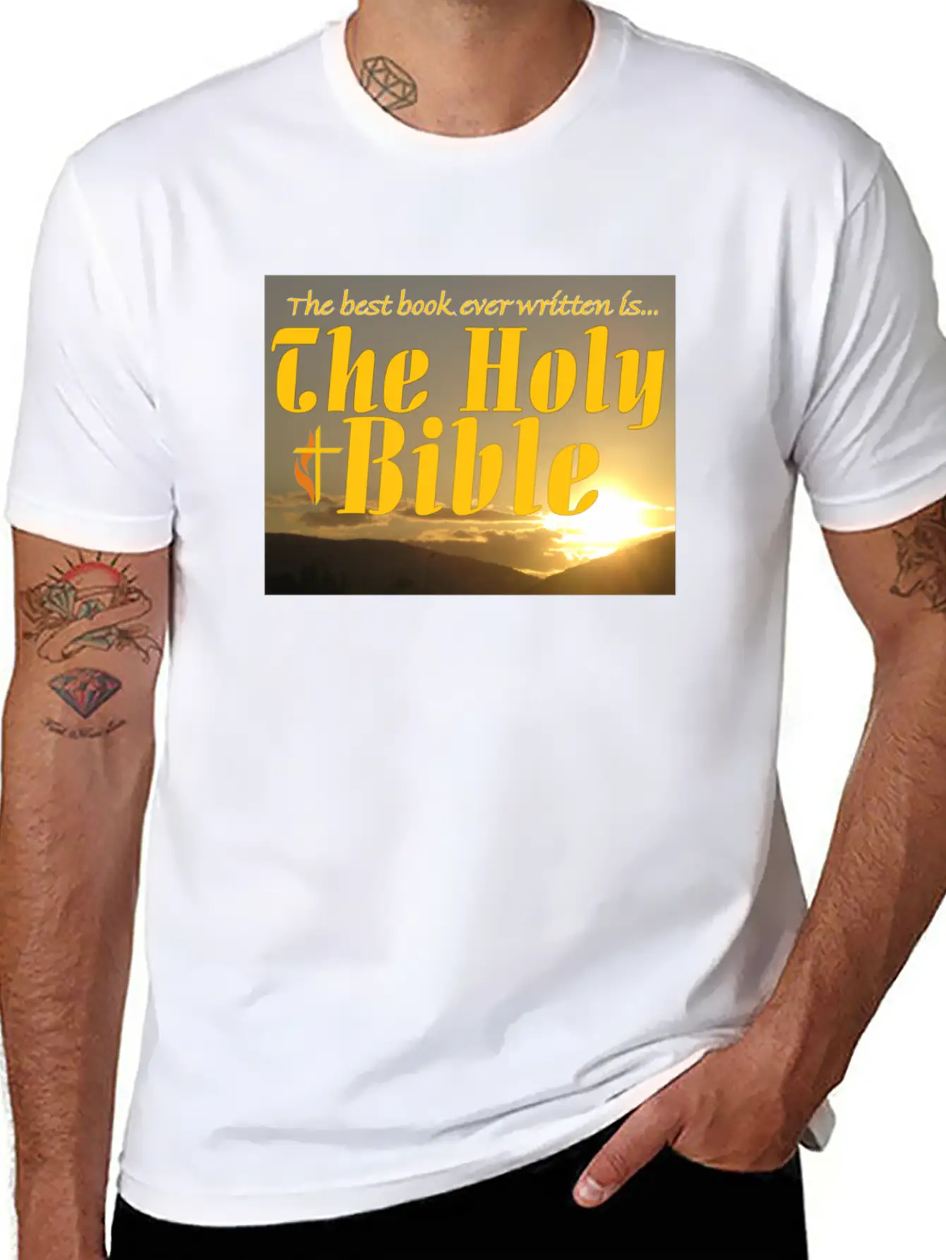 The_bible Basic Graphic T-Shirt – Daily Comfort In Soft Cotton