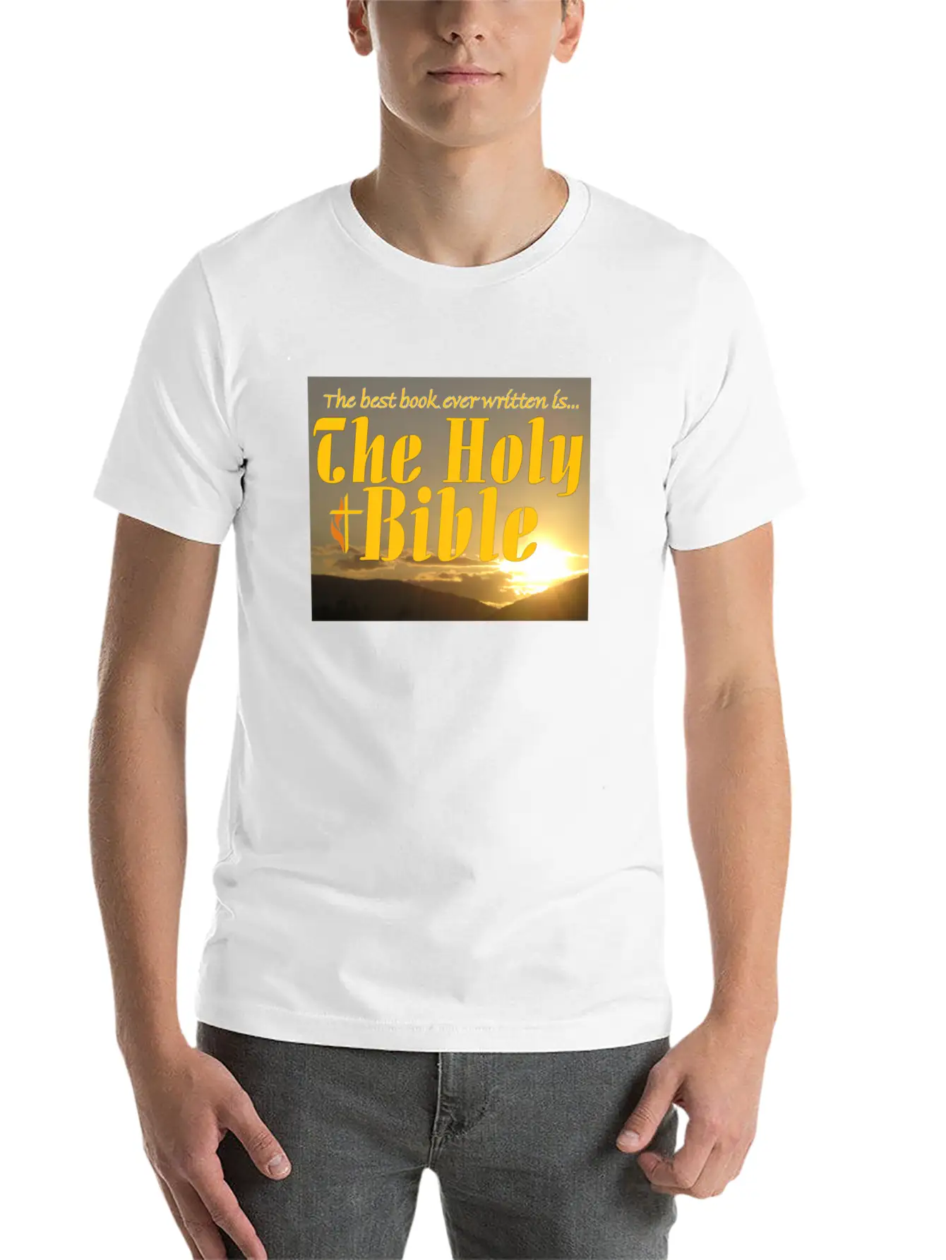 The_bible Basic Graphic T-Shirt – Daily Comfort In Soft Cotton