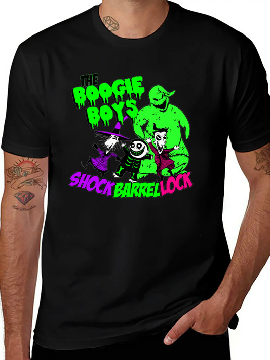 The Boogie Boys Comfortable Minimalist Graphic Tee – Summer Style Essential