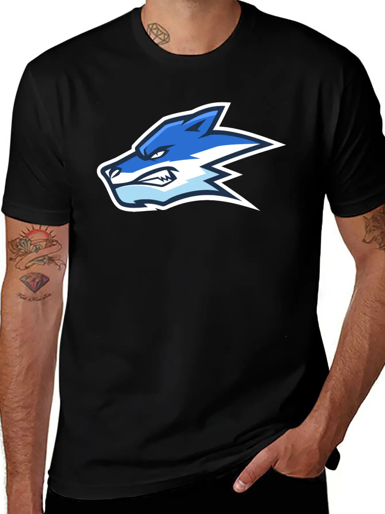 The Cartoon Speed Angry Fox Unisex Casual T-Shirt – Clean Design For Daily Comfort