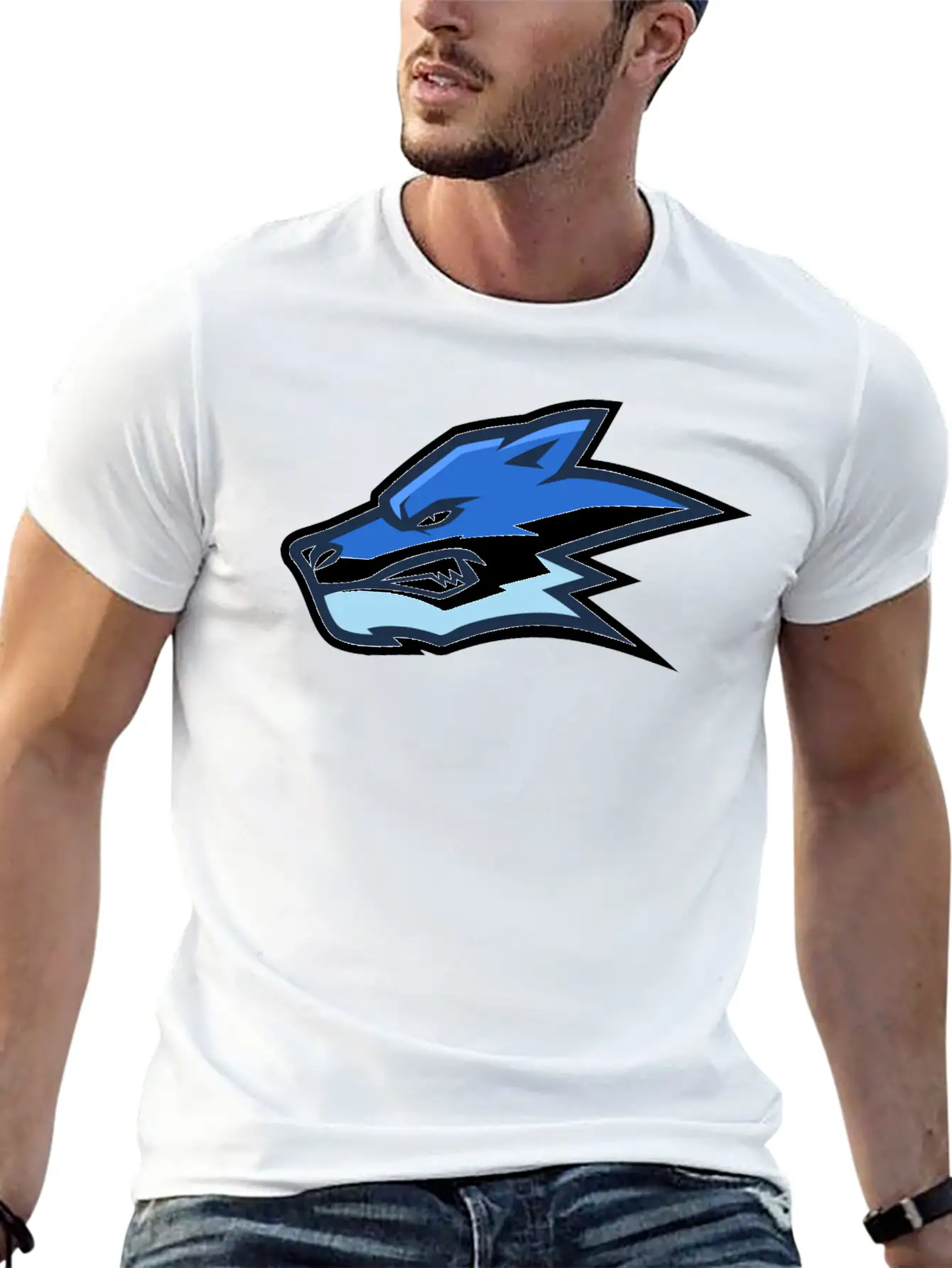 The Cartoon Speed Angry Fox Unisex Casual T-Shirt – Clean Design For Daily Comfort