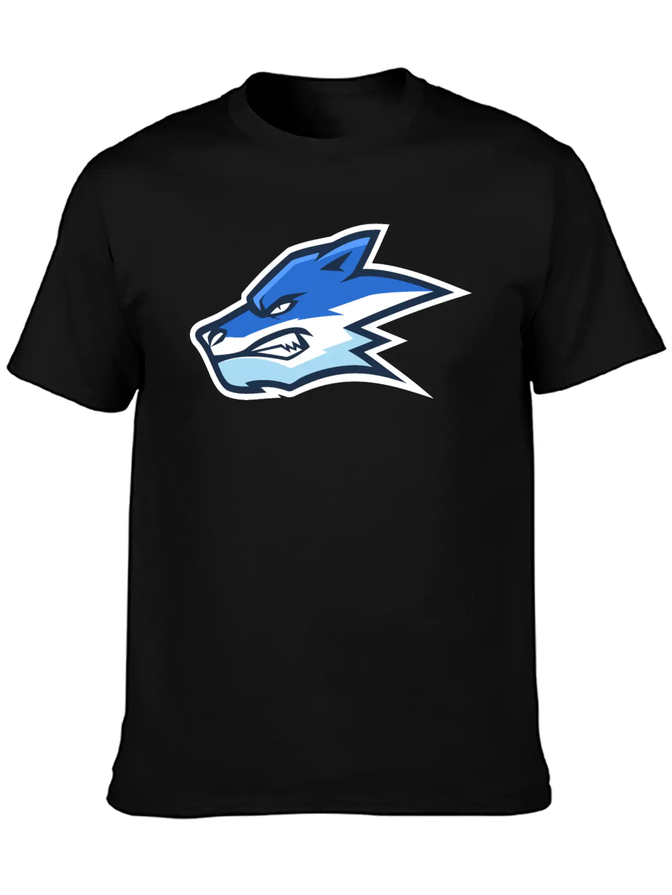 The Cartoon Speed Angry Fox Unisex Casual T-Shirt – Clean Design For Daily Comfort