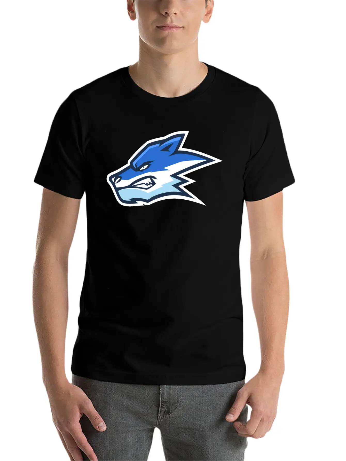The Cartoon Speed Angry Fox Unisex Casual T-Shirt – Clean Design For Daily Comfort