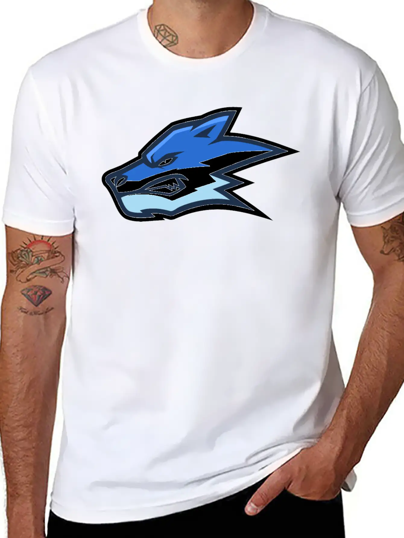 The Cartoon Speed Angry Fox Unisex Casual T-Shirt – Clean Design For Daily Comfort