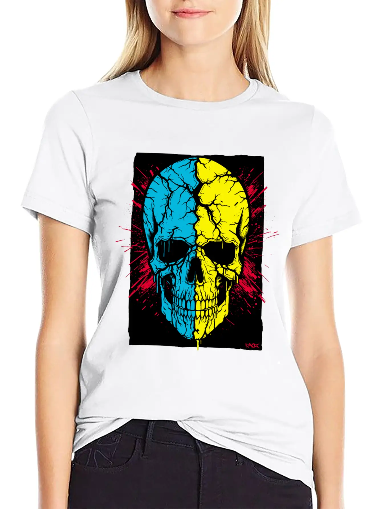 The Cracked Skull Of Revenge Unisex Short Sleeve Soft Cotton T-Shirt – Casual Everyday Wear