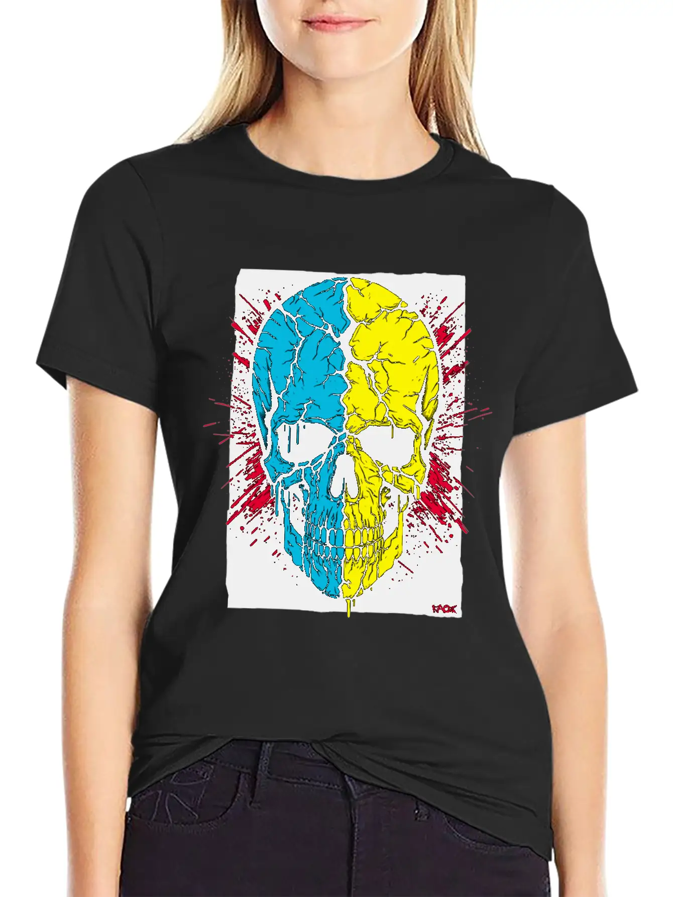 The Cracked Skull Of Revenge Unisex Short Sleeve Soft Cotton T-Shirt – Casual Everyday Wear