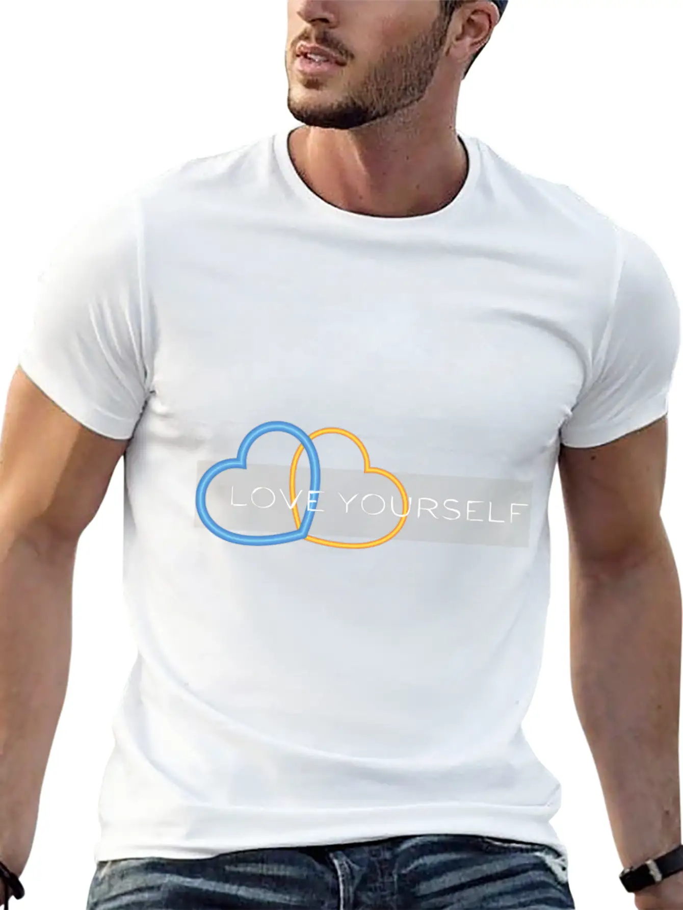 The Danai Collection: Love Yourself Unisex Casual T-Shirt – Clean Design For Daily Comfort