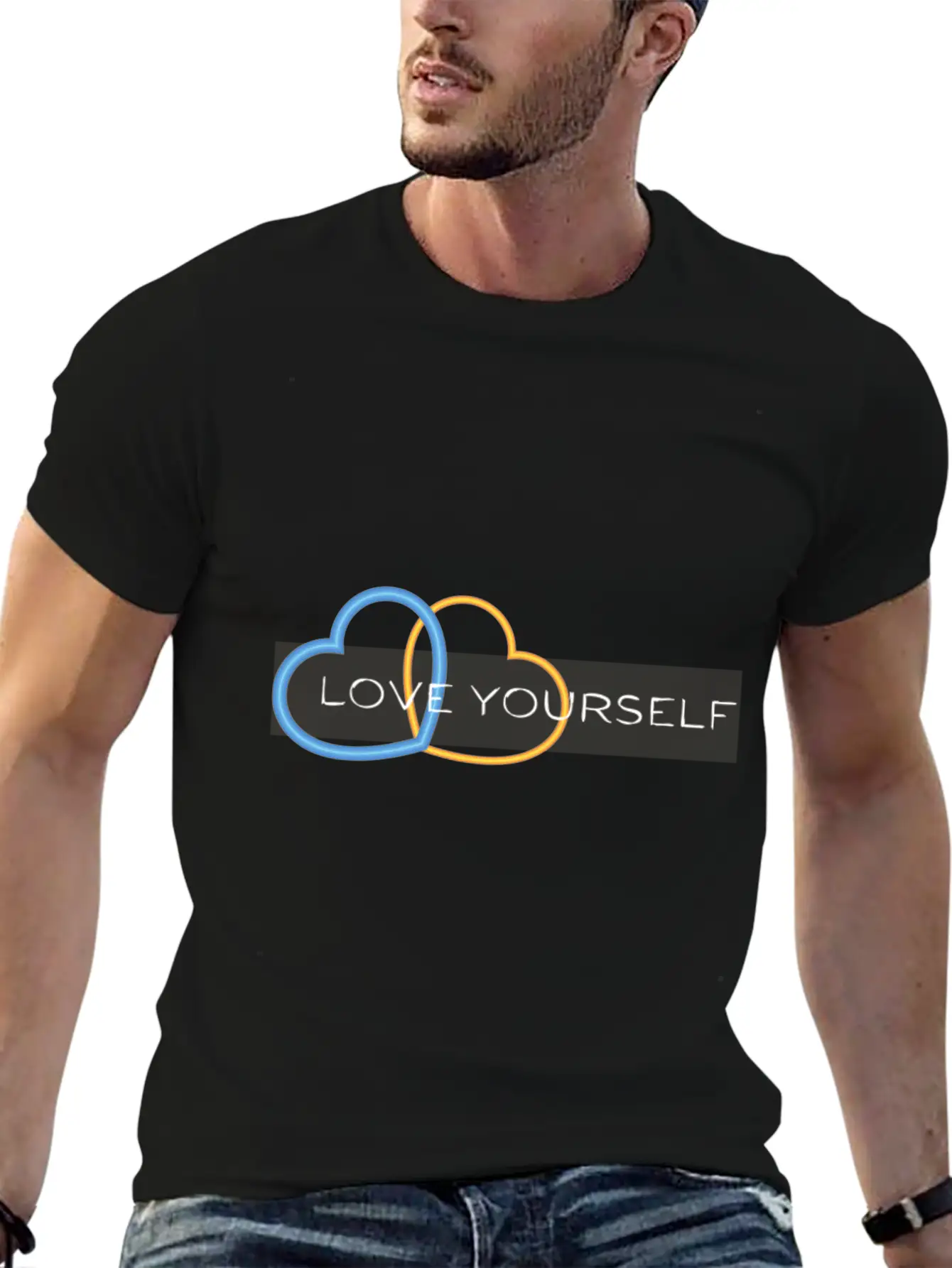 The Danai Collection: Love Yourself Unisex Casual T-Shirt – Clean Design For Daily Comfort