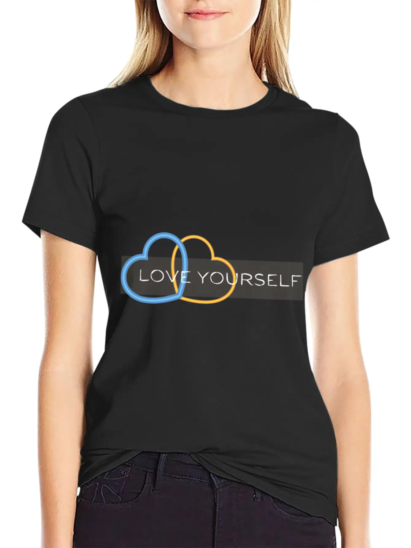The Danai Collection: Love Yourself Unisex Casual T-Shirt – Clean Design For Daily Comfort