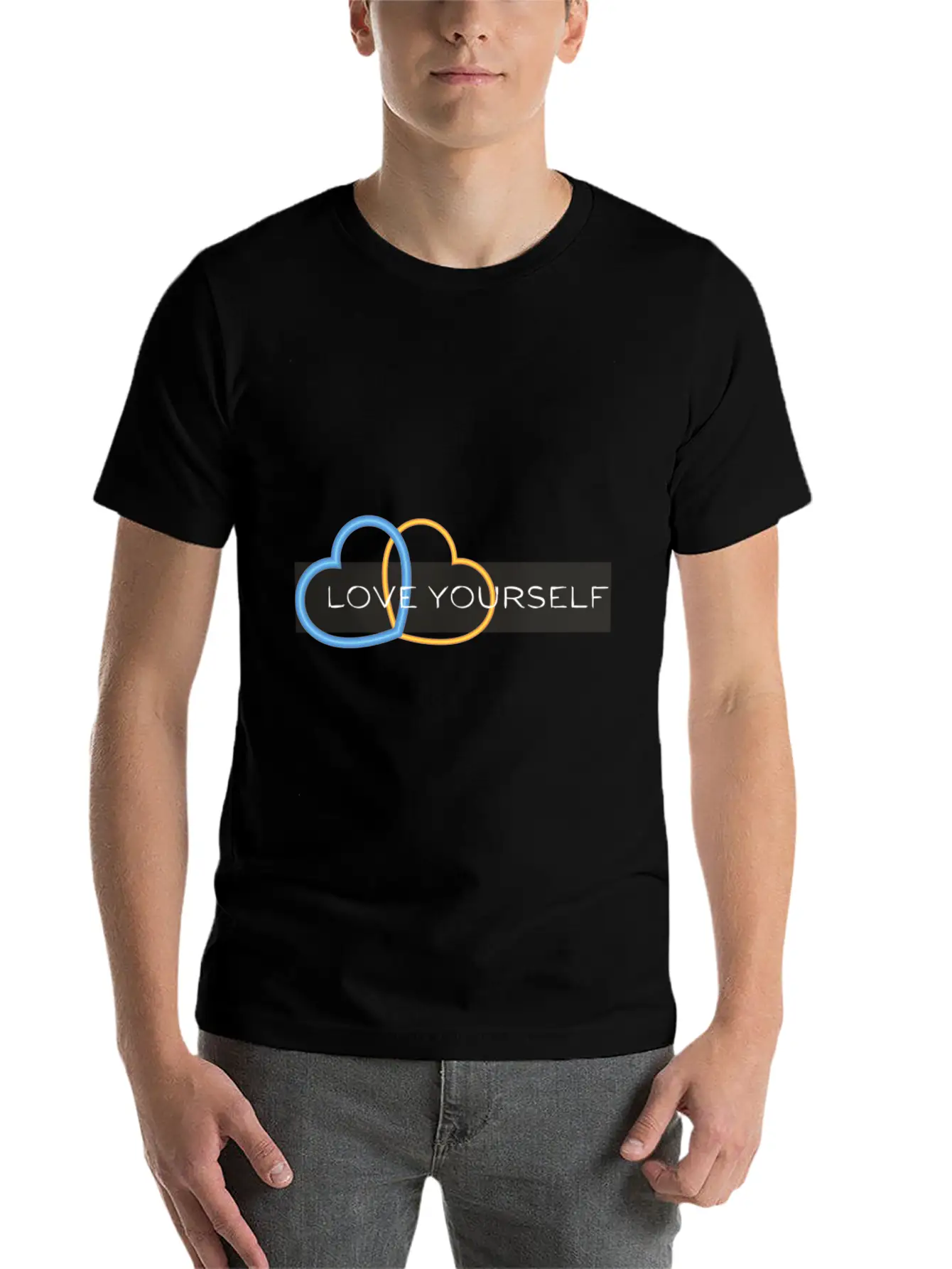 The Danai Collection: Love Yourself Unisex Casual T-Shirt – Clean Design For Daily Comfort