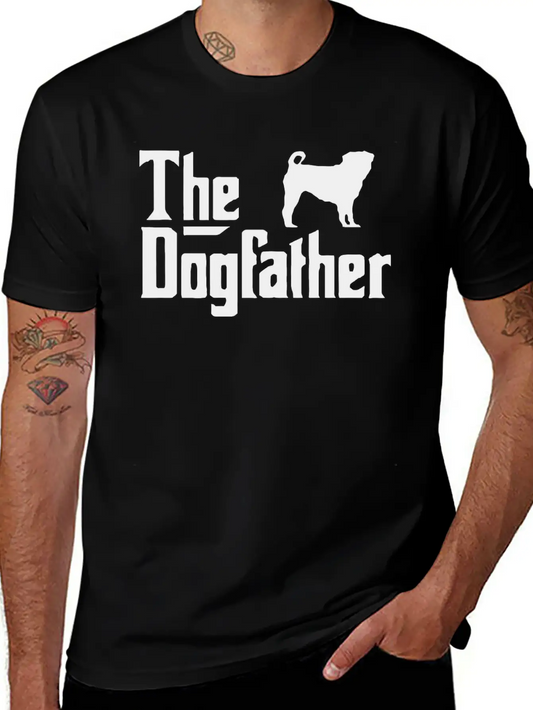 The DOG FATHER Basic Graphic T-Shirt – Daily Comfort In Soft Cotton