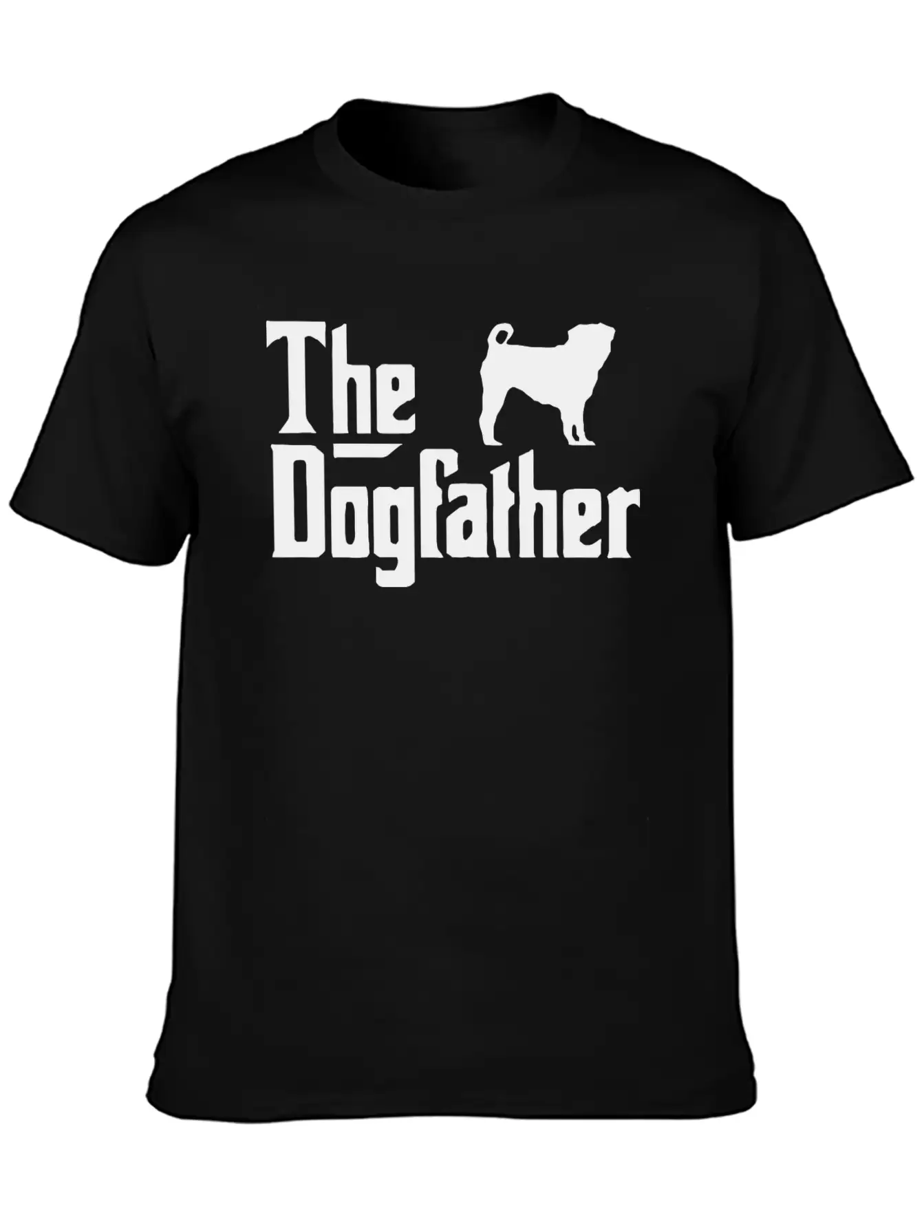 The DOG FATHER Basic Graphic T-Shirt – Daily Comfort In Soft Cotton