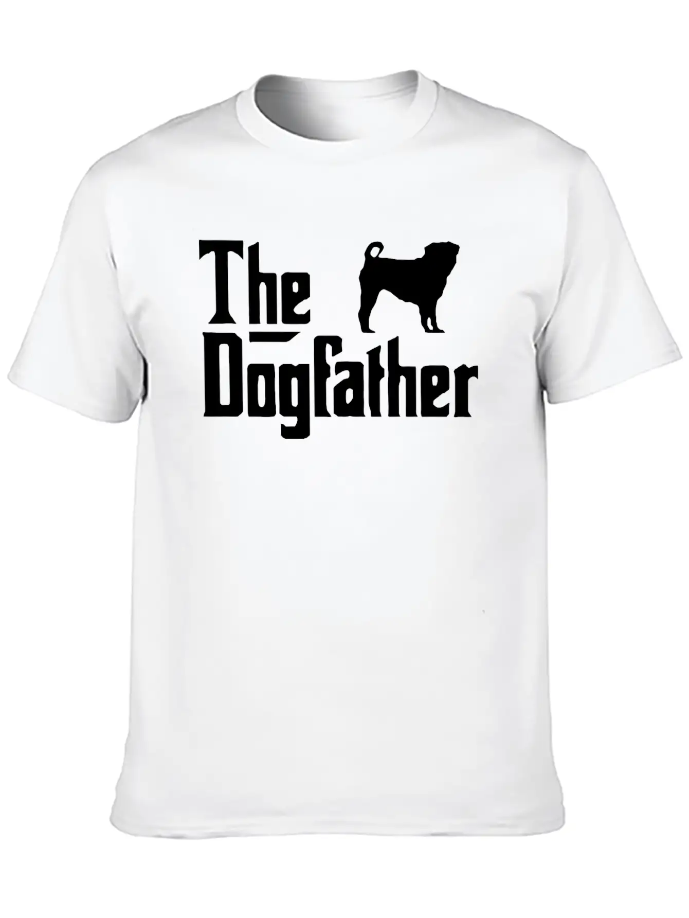 The DOG FATHER Basic Graphic T-Shirt – Daily Comfort In Soft Cotton