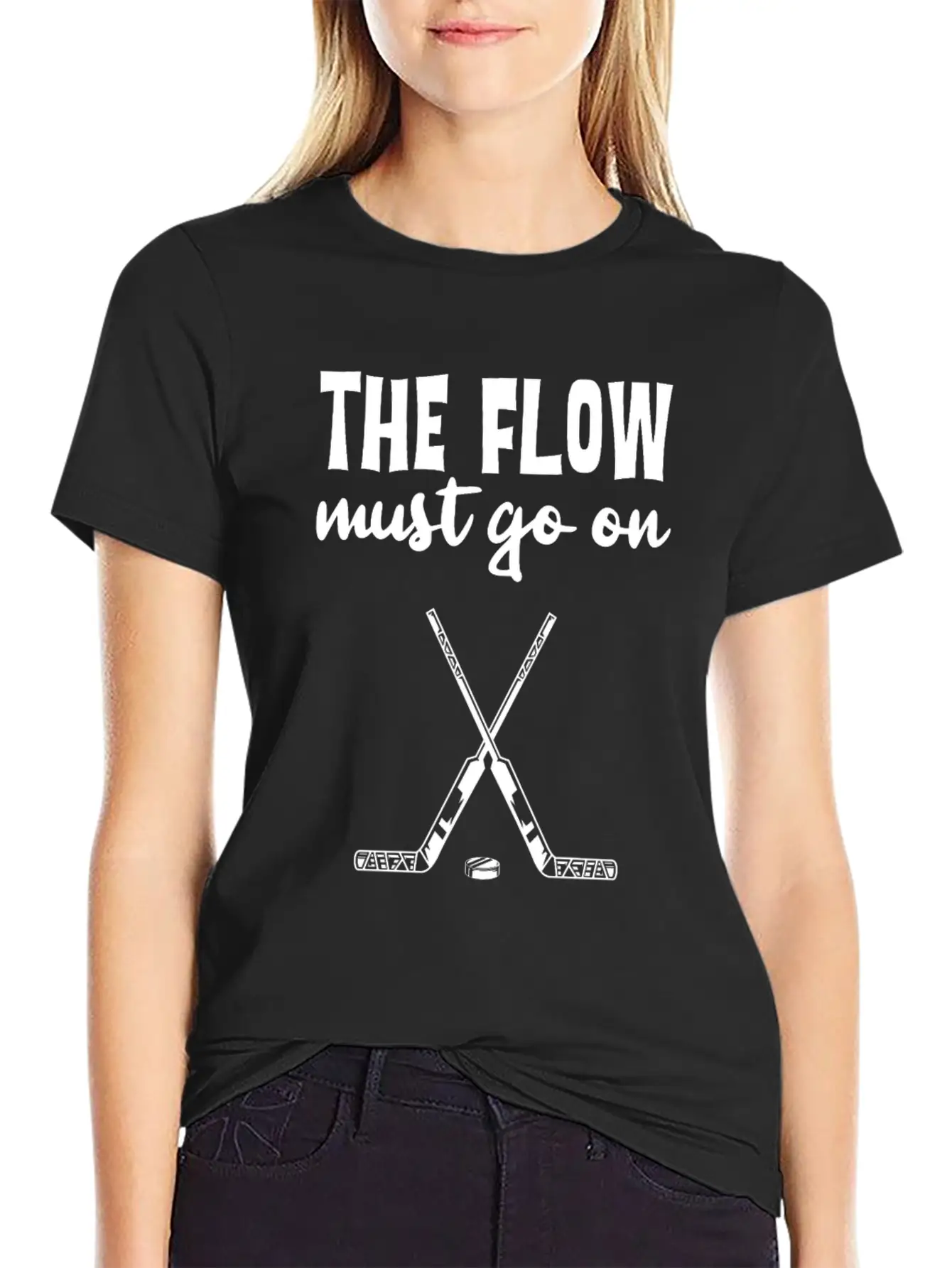 The Flow Must Go On 6 Comfortable Minimalist Graphic Tee – Summer Style Essential