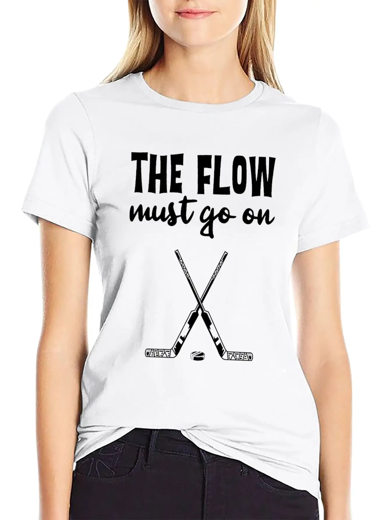 The Flow Must Go On 6 Comfortable Minimalist Graphic Tee – Summer Style Essential