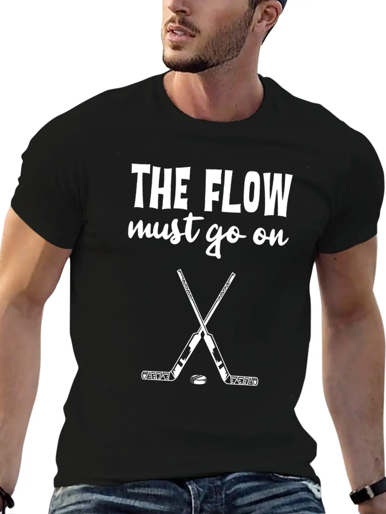 The Flow Must Go On 6 Comfortable Minimalist Graphic Tee – Summer Style Essential