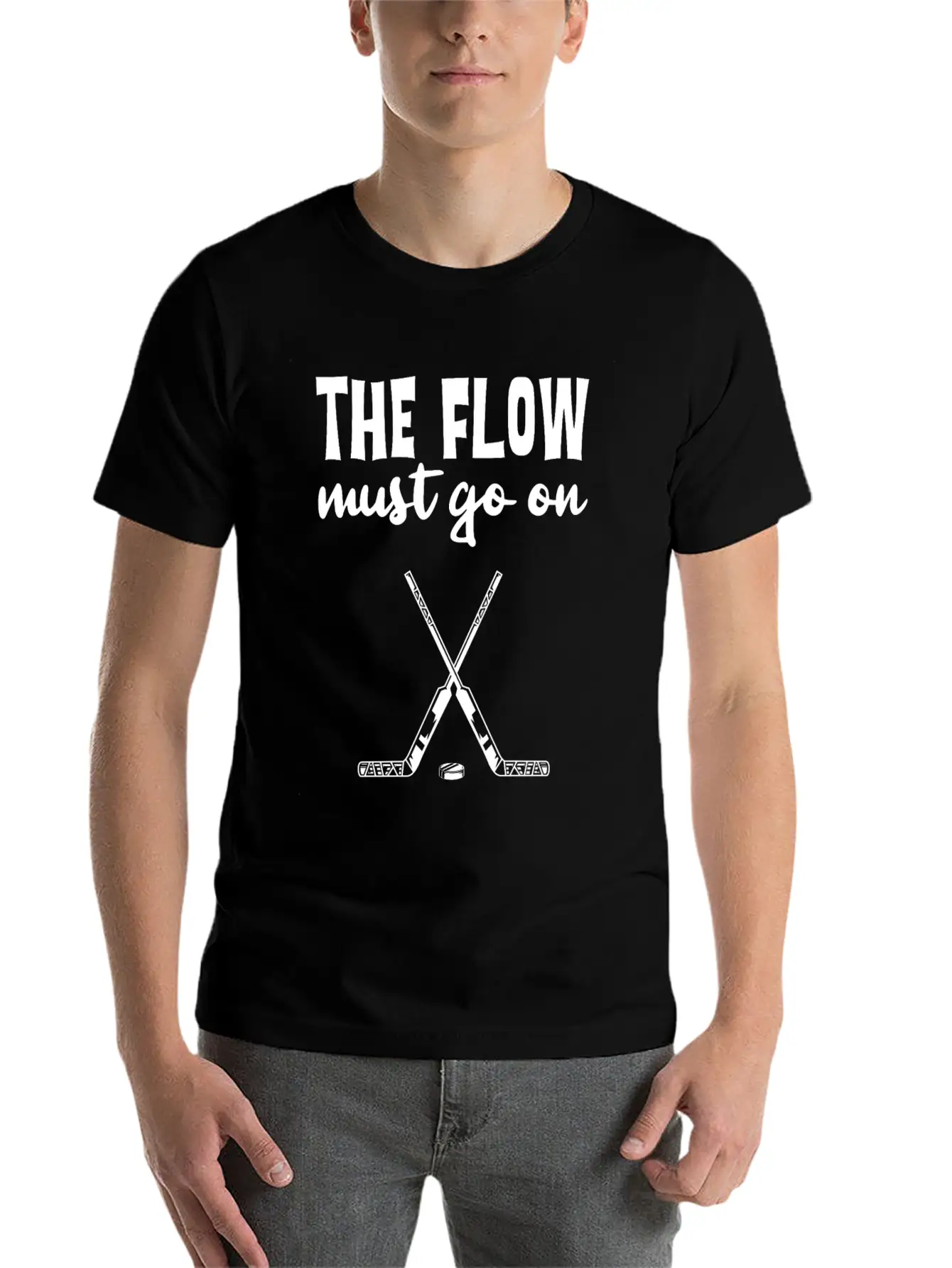 The Flow Must Go On 6 Comfortable Minimalist Graphic Tee – Summer Style Essential