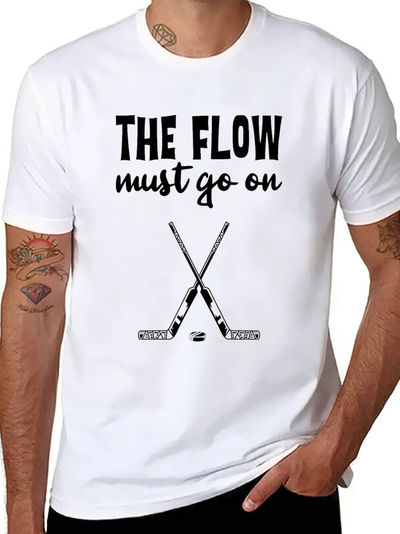 The Flow Must Go On 6 Comfortable Minimalist Graphic Tee – Summer Style Essential