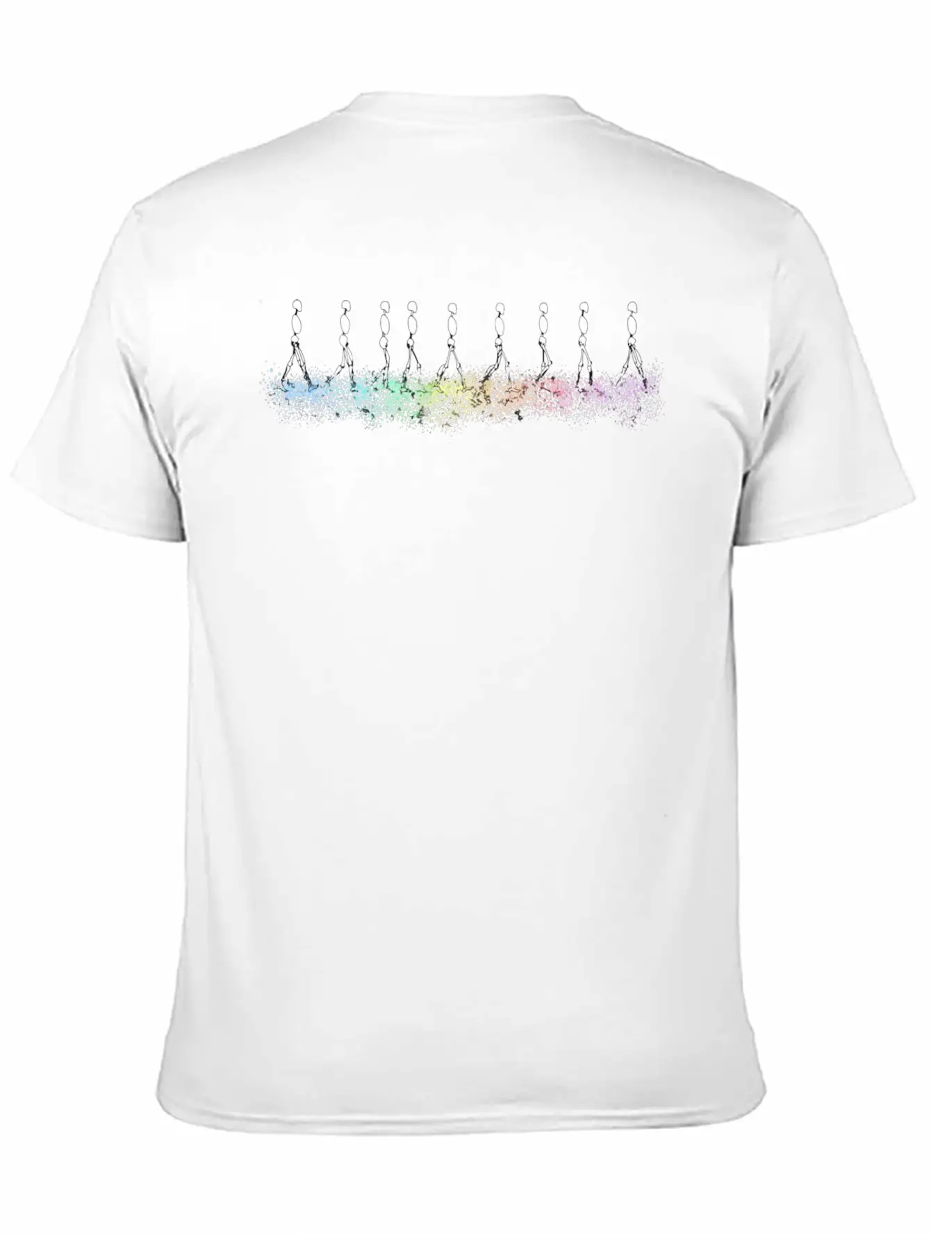 The Gait Rainbow Gait Cycle Physiotherapy Anatomy Comfortable Minimalist Graphic Tee – Summer Style Essential