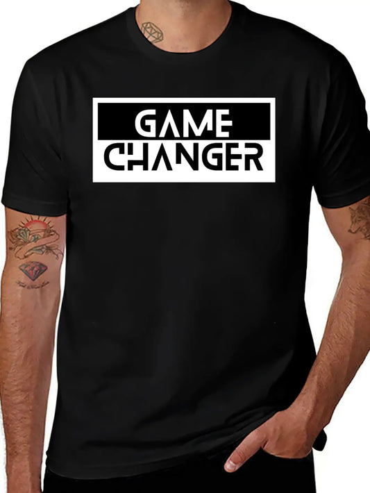 The Game Changer Unisex Short Sleeve Soft Cotton T-Shirt – Casual Everyday Wear
